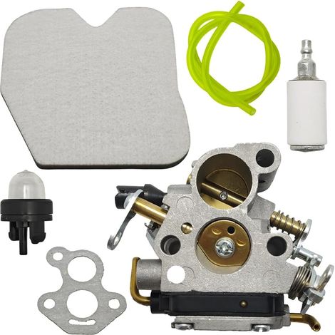 Kit de carburador Zama C1T-W33C para Husqvarna 235 235E 236 236E 240 240E McCulloch CS340 CS380 (Repuesto) (1/5)