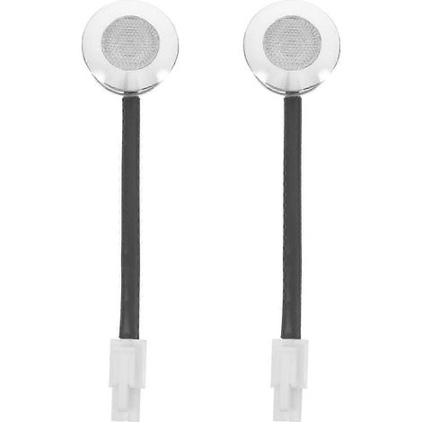 Lot de 2 modules d'éclairage pour hotte aspirante. Éclairage LED compact et élégant, compatible avec les hottes sous-meuble. Conception étanche pour éviter les projections de graisse et optimiser la c (1/4)