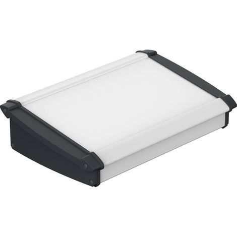 Bopla ALU-TOPLINE ATPH 1865-250 Contenitore da banco (L x L x A) 250 x 181 x 68 mm Alluminio, ABS Grigio grafite (RAL 7 (1/4)