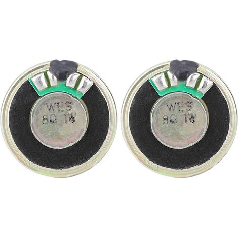 2 Stück 8 Ohm 1 W Lautsprecherhorn-Stereolautsprecher, 28 mm Durchmesser