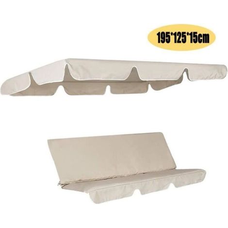 Waterproof Outdoor Swing Cover, Beige