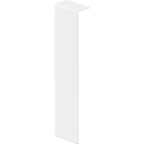 Ilcom FCI-Verbindung für FC-Stahl-Sockelleisten 100mm x 20mm x 10mm - Weiß matt