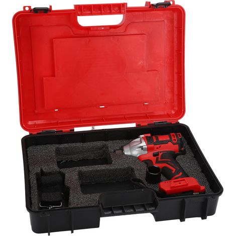 Clé à choc électrique sans fil sans balais, couple élevé 1/2 pouce, kit outillage lithium-ion, visserie automobile et bricolage (1/5)