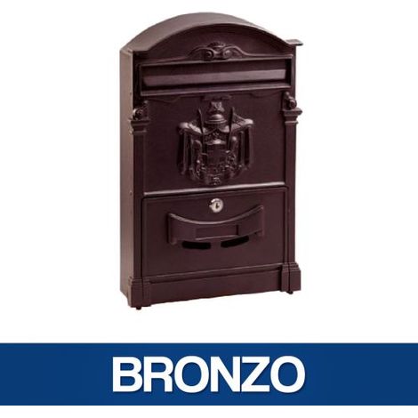 Cassetta Postale Artistica Col. Bronzo