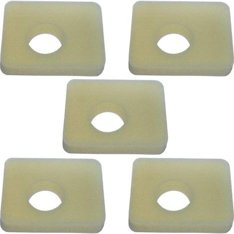 Kit de mousse de filtre à air 5 pièces pour Briggs & S 09P602 09P702 séries 550e-550ex 799579 5434 (1/5)