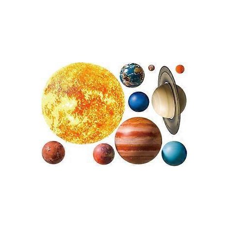 Wandtattoos mit Planeten des Sonnensystems