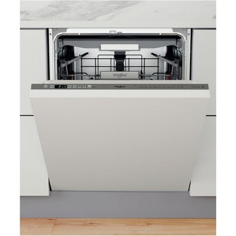 Whirlpool – Lave-vaisselle encastrable 60 cm WIO3T133PFE – 28 jets haute pression – Classe énergétique A++ – 14 couverts – Programme intelligent 6ème sens