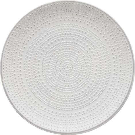 Centrotavola maia rotondo, diametro 30 cm, bianco - Atmosphera créateur d'intérieur (1/5)