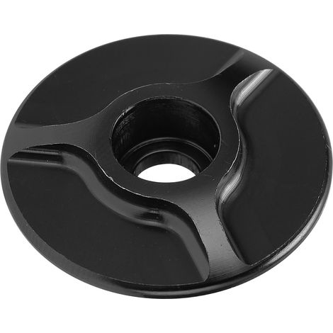 Aluminium-Gabelabdeckung für Mountainbikes und Rennräder, schwarz (1/5)