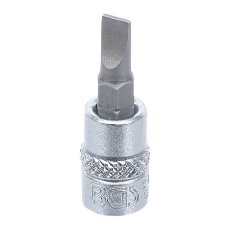 BGS TECHNIC Bit-Einsatz - 6,3 mm - Schlitz 5,5 mm - 2494 (1/2)