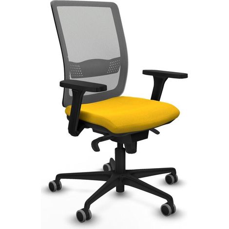 Piqueras y Crespo 3D036G0 Chaise de bureau jaune (1/3)