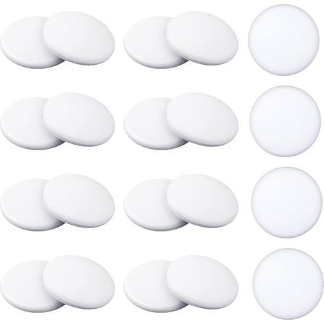 20 pièces butoir de porte protecteur mural adhésif protecteur de pare-chocs réutilisable protecteurs muraux en silicone absorbant des boutons de porte avec adhésif, gel absorbant les chocs pour protég (1/4)