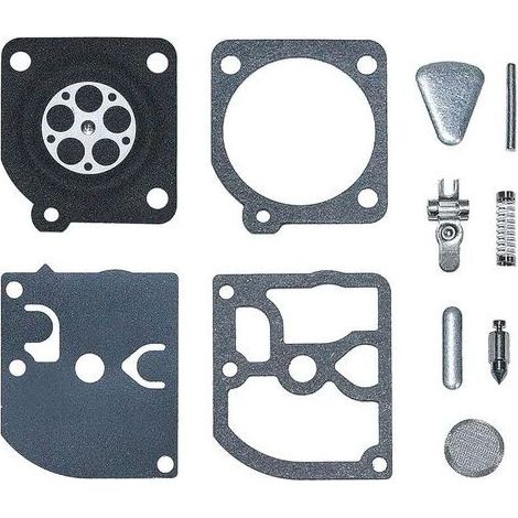 pair Membrane et Joints Kit pour Carburateur 021 023 025 FS300 FS350, Kit de Réparation Zama RB41 Pièces Accessoire Compatibles avec la Série Zama C1Q (1/5)