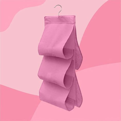 la-ka-pe BLOSSOM organizador colgante rosa pastel (1/3)