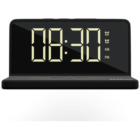 Mebus 25622 Digital Alarm Clock with Wireless Charger Marca