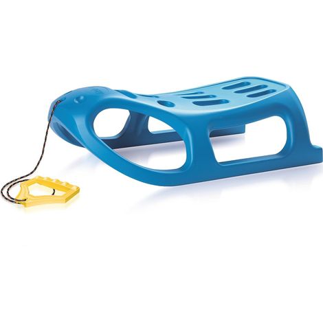 Trineo alto Little Seal, con deslizadores de acero y cuerda