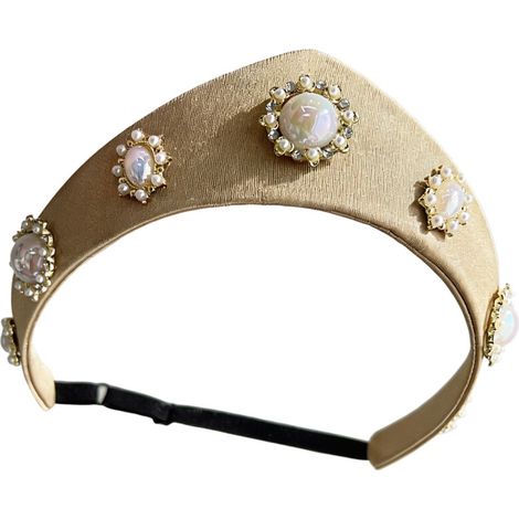 Cosplay – Fasce per capelli elisabettiane, accessorio per capelli – Oro