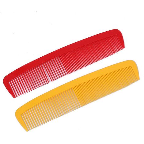 2 À 3 pièces Halloween grand peigne géant homme grand peigne accessoire cheveux brosse costume peigne maquillage allumé peigne à dents larges carnaval femmes plastique peigne,2pcs (1/5)