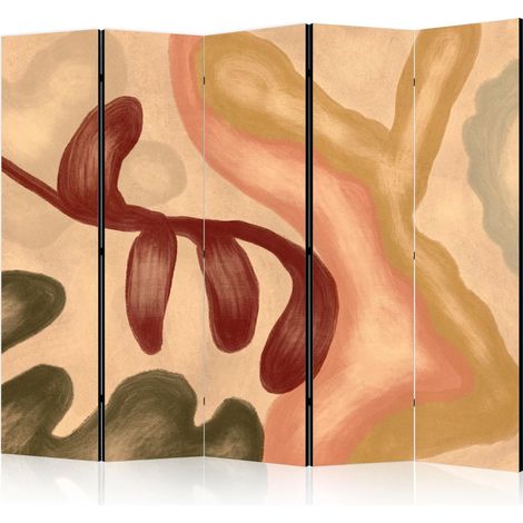 Paravento decorativo artgeist 225 cm x 172 cm flizelin legno