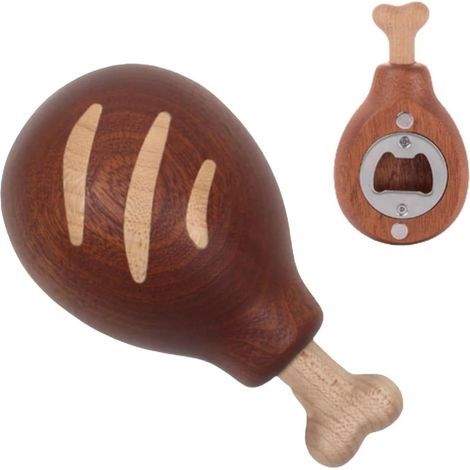 Apribottiglie marrone, 118,5 cm, calamita per frigorifero carina e originale, decorazione per ufficio. (1/5)
