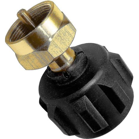 Adaptateur de remplissage de propane, connecteur pour bouteille de GPL - Compatible avec la bouteille de propane QCC1 (1 pièce) (1/4)