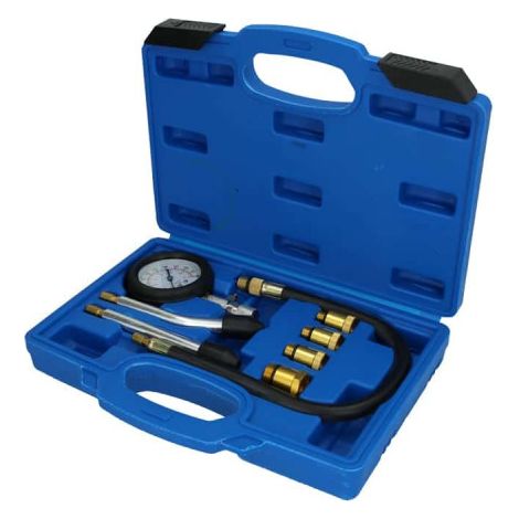 BRILLIANT  TOOLS  Juego  de  comprobadores  de  compresión  para  motores  de  gasolina  8  piezas  -  BT581100