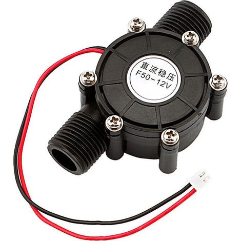 DC Micro-turbine hydraulique Générateur d'eau 12V DC 10W, pour Tuyau D'arrosage de Jardin Éclairage LED (1/5)