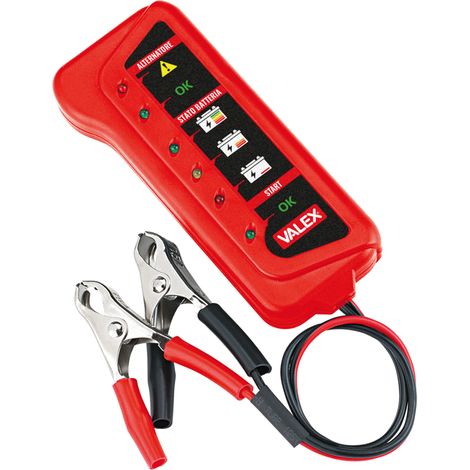 Tester a LED per batterie auto e moto 1851310 VALEX