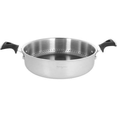 Tognana Tegame 2 Manici D 24 Cm Linea Luxury Design Acciaio Inox
