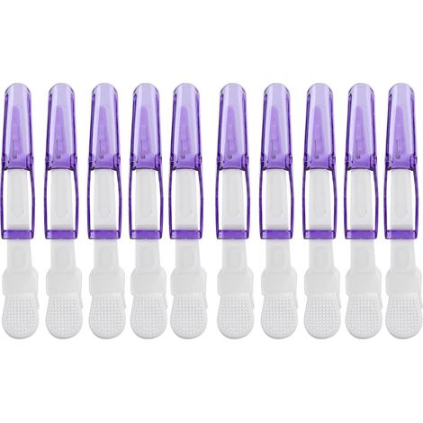 10pcs pinces bec de canard pour coiffure, clips de séparation cheveux, accessoires salon de coiffure barbier. (1/5)