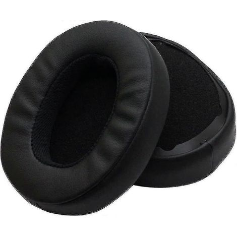 Coussinets d'oreille de rechange pour casque sans fil Bluetooth Skullcandy Crusher, pièces de rechange noires (1/4)