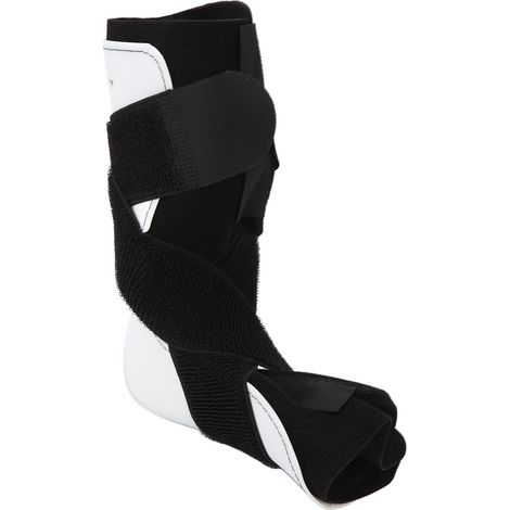 Attelle cheville gauche antidouleur, soutien multifonction respirant en fibre polyester pour entorse tendinite, taille L/XL (EU 42 à 47) (1/5)