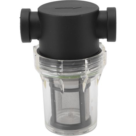 Kunststoff-Schlauchfilter für die Gartenbewässerung, Vorfilter für Sedimente und Verunreinigungen für Hochdruckreiniger G1/2 100 Mesh (1/5)