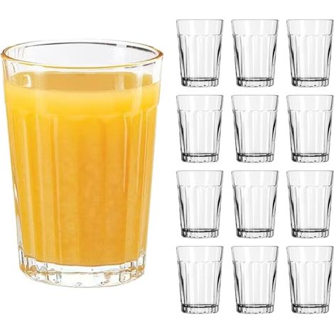 Verre à jus PANELED TUMBLERS, 251 ml, lot de 12 (1/5)