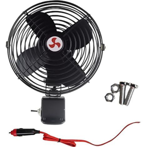Ventilateur de refroidissement en métal robuste à faible bruit 12 (1/5)