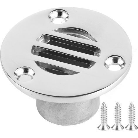 Accessoires de quincaillerie pour siphon de sol de bateau/yacht en acier inoxydable 316 de 22 mm (7/8 po)