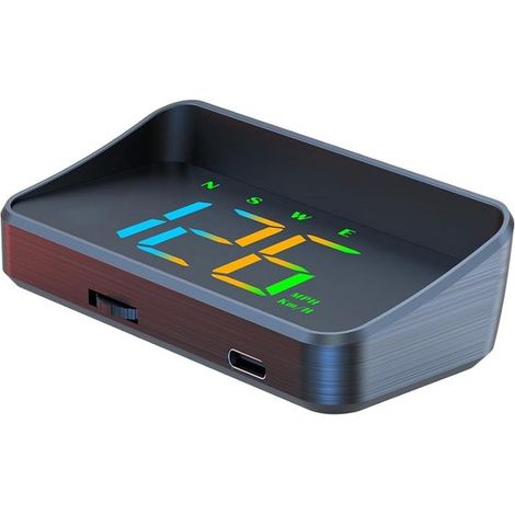 Display GPS universale head-up per auto con tachimetro in km/h e mph. (1/5)