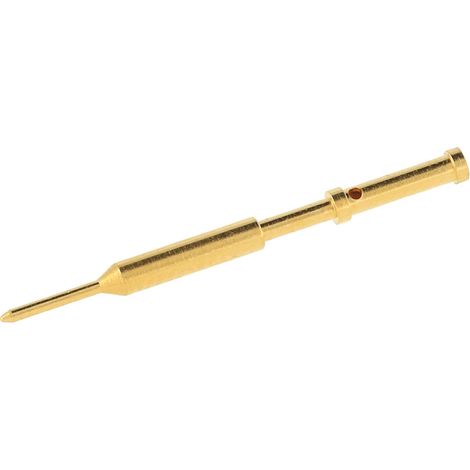 Phoenix Contact M17-Crimpkontakt Kontaktstift (M) 0,08mm² - 0,25mm² AWG28 - AWG24 gold Werkstoff Messing (CuZn) - 1 Stück (1/2)