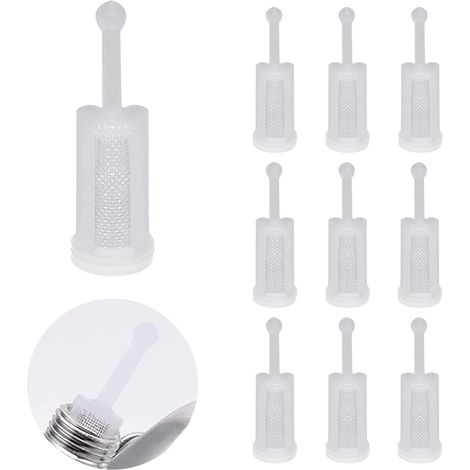 Ej.Life – Lot de 10 filtres à peinture en nylon – Filtration ultra-fine pour pistolets pulvérisateurs – Résistant à l'usure – Installation facile (1/5)