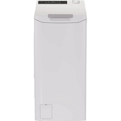 Lave-linge top 8kg 1400 tours/min - Candy - TCAS484TM5-SS (1/3)