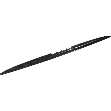 Heckspoiler (3er-Set), 134,5 cm (52,95 Zoll), windwiderstandsreduzierend, universell für Pkw, Kohlefaser (1/5)