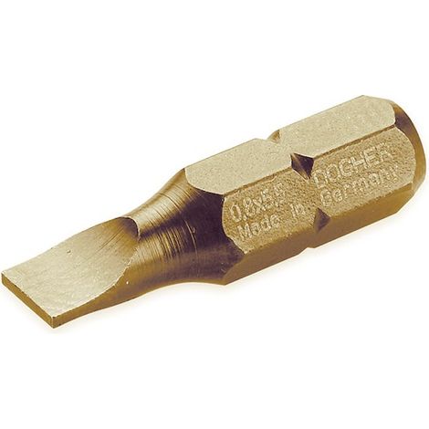 Box mit 5 Schraubendreher-Bits S2, TIN, 6,5  DOGHER 422-065-5
