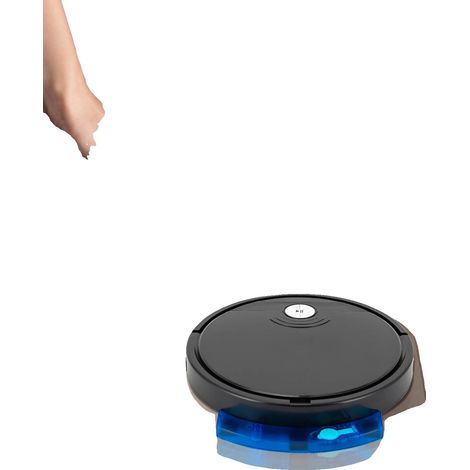 Robot aspirador, potencia de succión de 1800 Pa, potencia nominal de 15 W, autonomía de 90 minutos, depósito de polvo de 300 ml, mando a distancia y aplicación. (1/5)