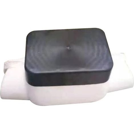 Housse de protection contre le gel pour compteurs d'eau avec couvercle, housse d'isolation hivernale imperméable et résistante à l'humidité en polyéth (1/5)