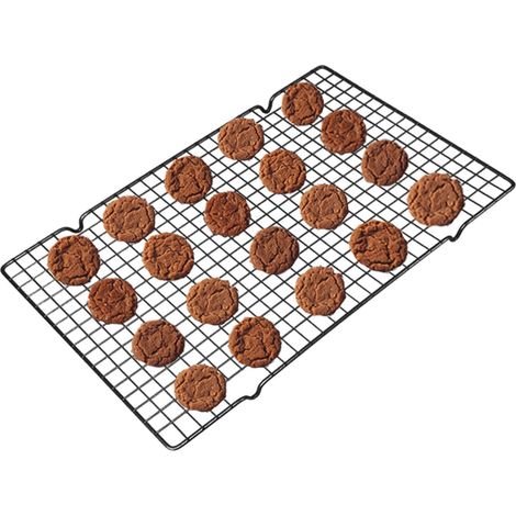 Grille De Refroidissement - Acier Inoxydable - 24 x 41 cm - Pour Pâtisserie Rôtissage Grillade Séchage - 1 Pièce (1/5)
