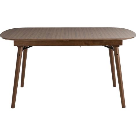 Mesa de comedor extensible nogal L150-180 cm SHELDON