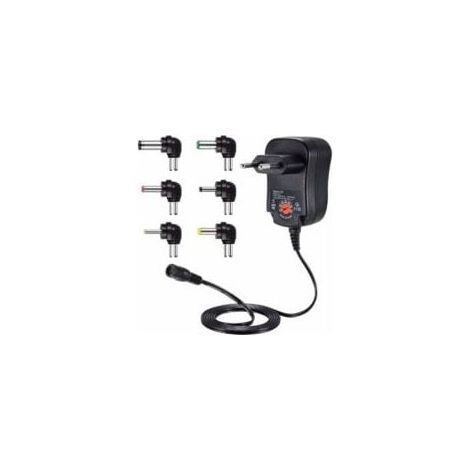 Alimentation universelle 30W AC à DC 3V-12V 1A-2A – Adaptateur multi-tension avec 8 prises DC et port USB – Pour caméras CCTV et appareils électroniques (1/5)