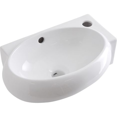 Vasque suspendue ovale 43 x 28cm Ashbury