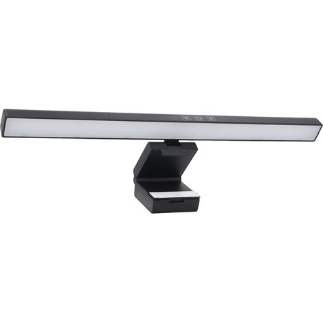 Barre lumineuse pour écran d'ordinateur avec télécommande, lampe LED à intensité variable alimentée par USB, idéale pour le jeu à domicile ou le bureau. (1/5)