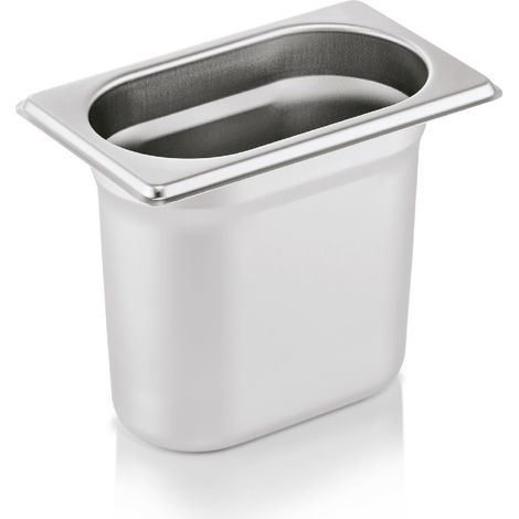 Bac inox GN 1/9 H 150 mm 1,5 ltr GN CORE - Was Germany (1/2)